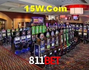 Interface moderna da plataforma 811Bet